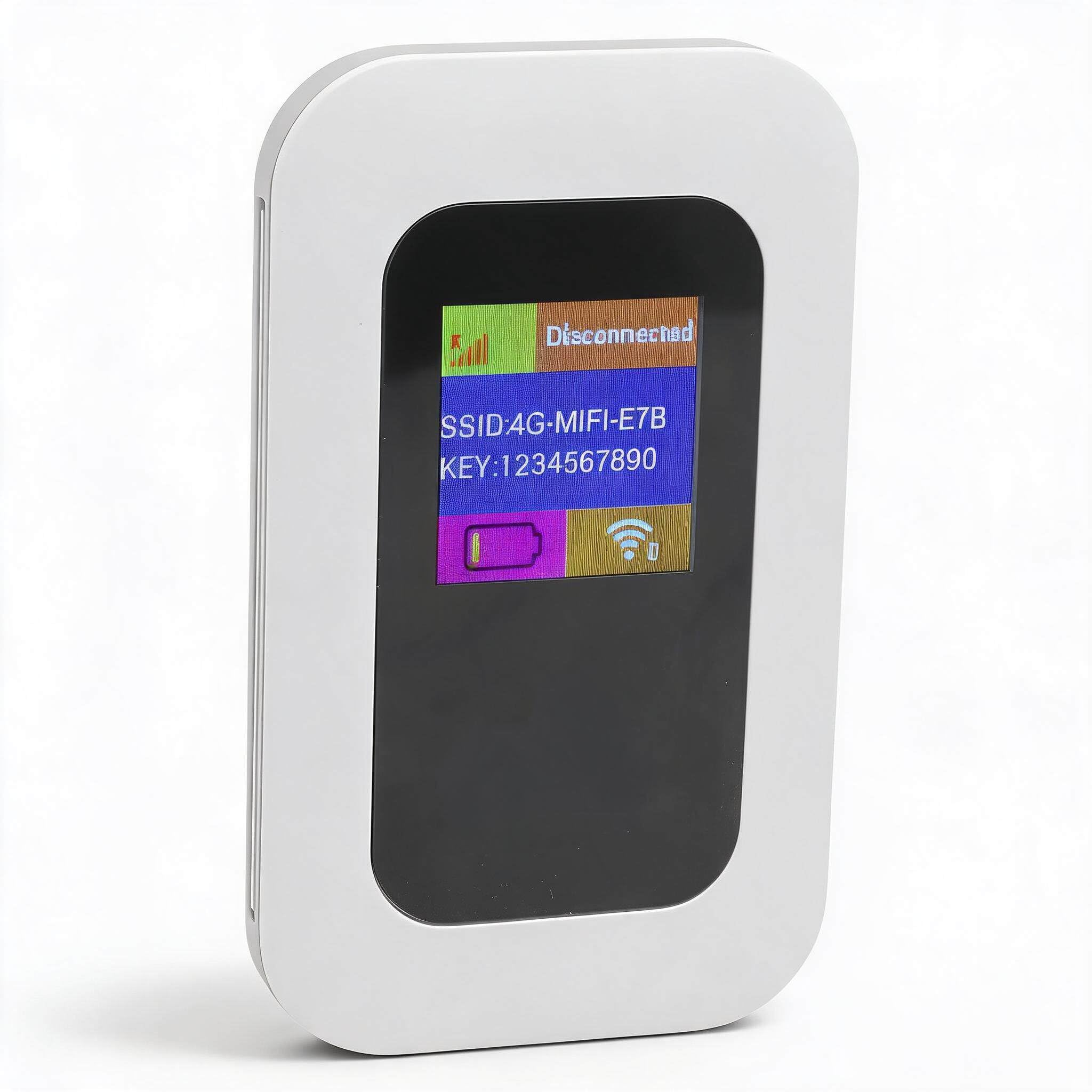 Router 4G, Hotspot WiFi Mobile Mobile Mobile Ad Alta velocità 300 Mbps, Dispositivo di Rete Wireless Fino a 10 Dispositivi, con Slot per Schede SIM, per i Lavori di Viaggio