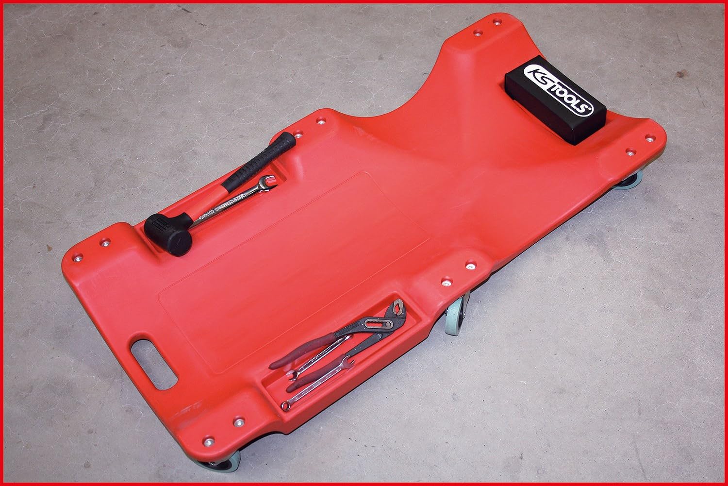 KS Tools 500.8090 Fahrbare Liege, L1030xB480xH115mm
