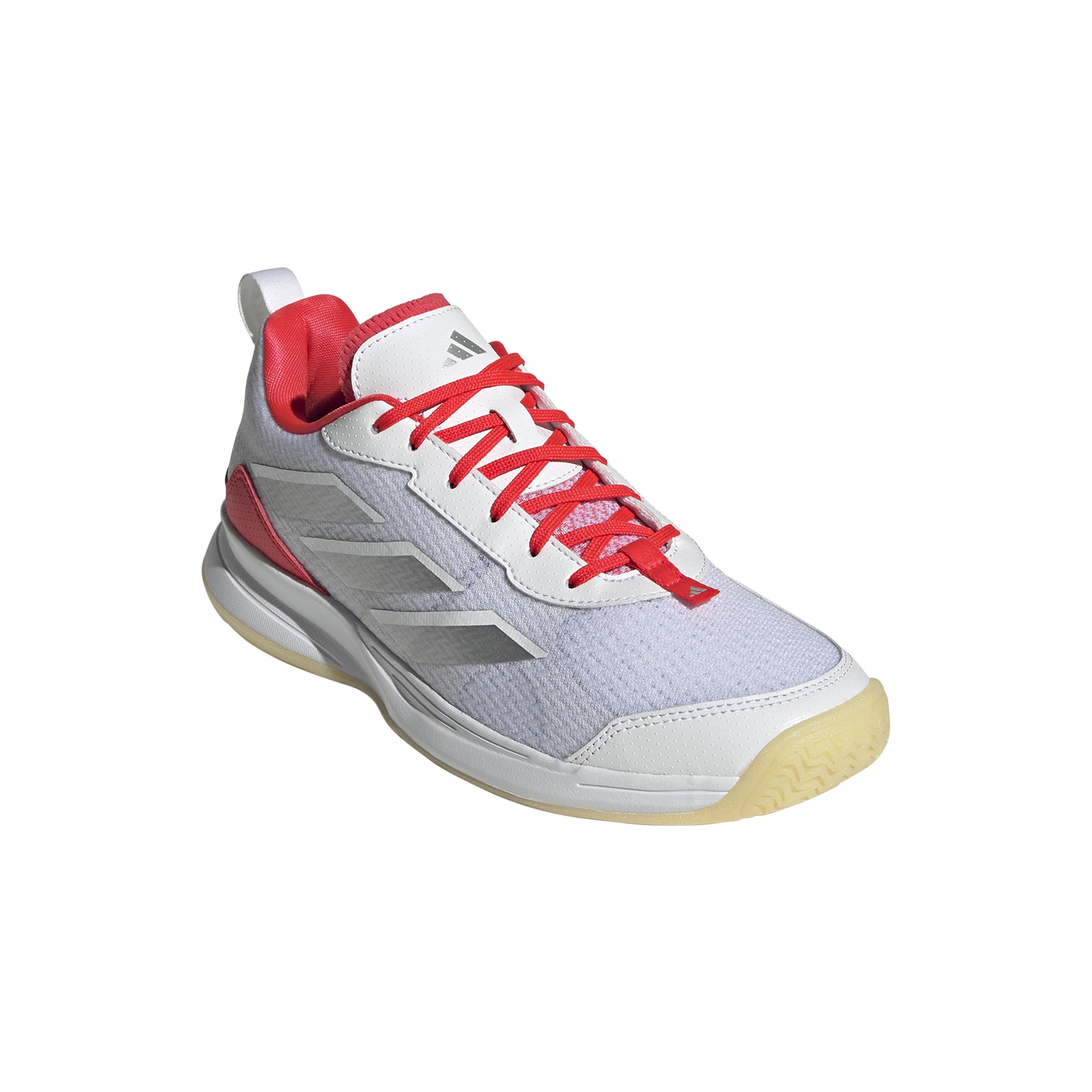 adidas Avaflash tenisówki damskie, białe/srebrne metaliczne/czerwone Lucid, 36 EU, Biały, srebrny, metaliczny, czerwony (Lucid Red), 36 EU