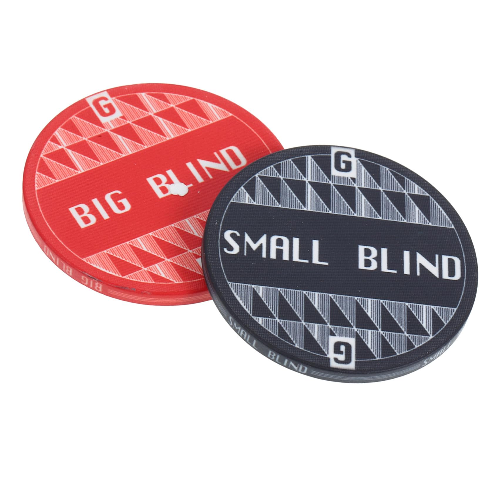 KICHOUSE Poker Accessories Dealer Button Novely Poker Markers for Game Supplies Sturdy Ceramic