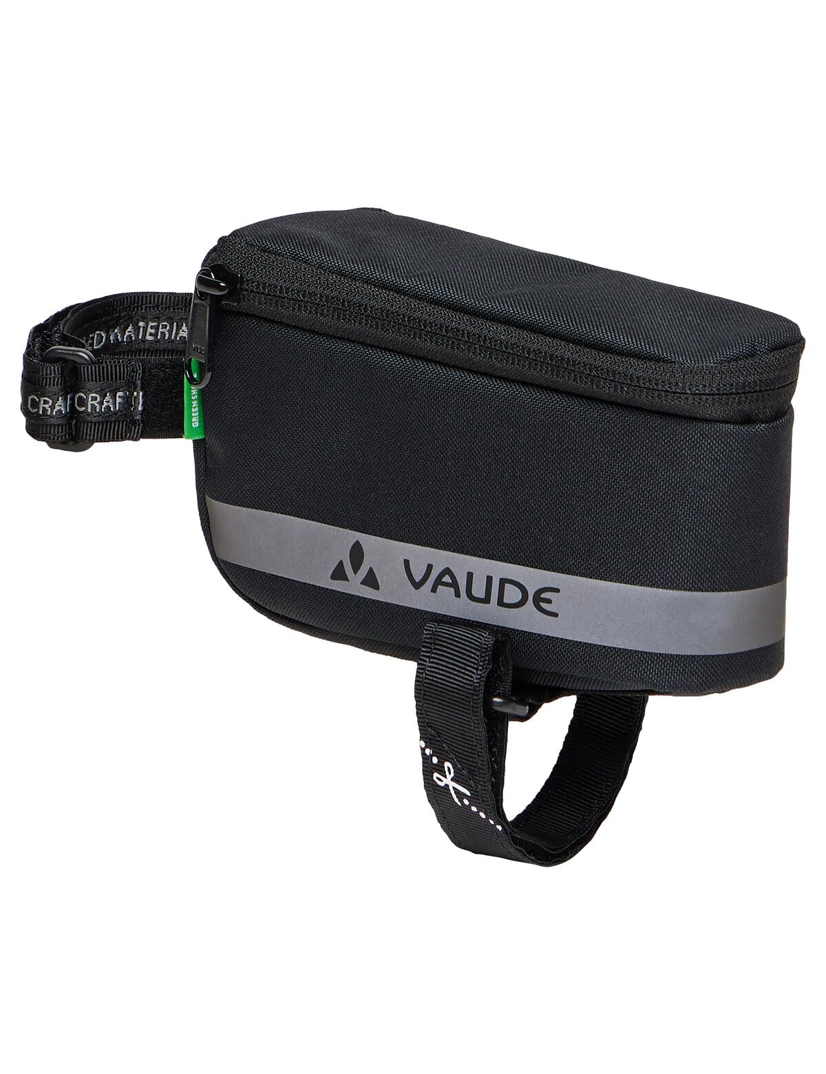 Vaude Top Tube Bag, Unisex Frame Bags, Black, Einheitsgröße -