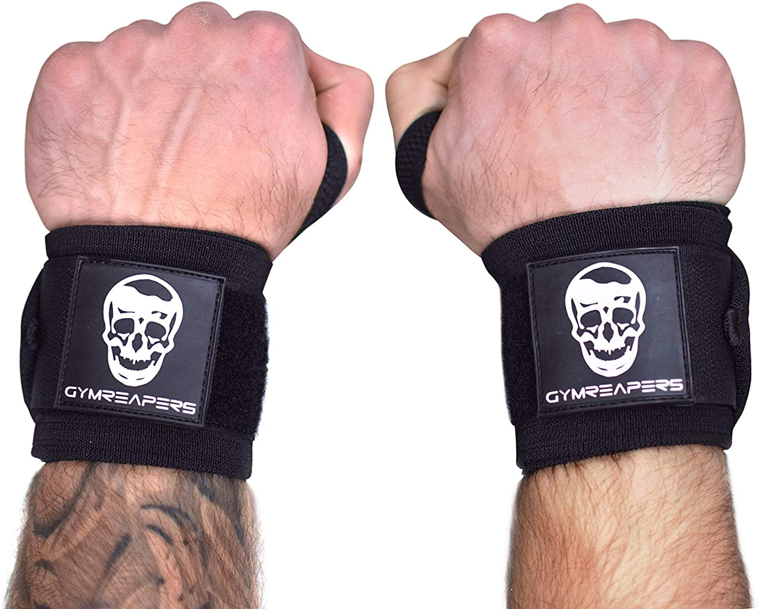 Buy Wrist Wraps Weightlifting Stiff Heavy Duty 18 inch Wraps With