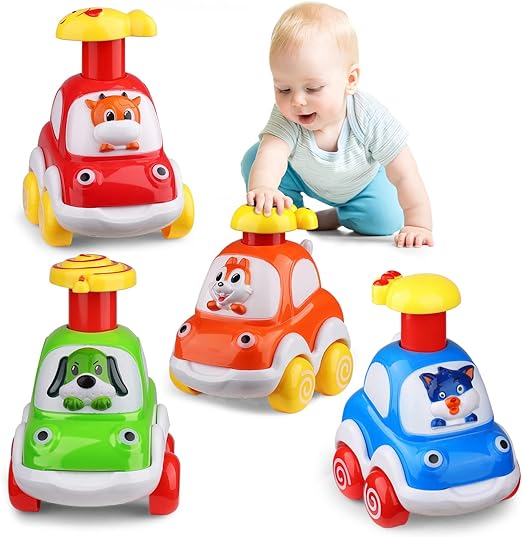 ALASOU Animal Car Baby Toys for 1 2 Year Old BoyFirst