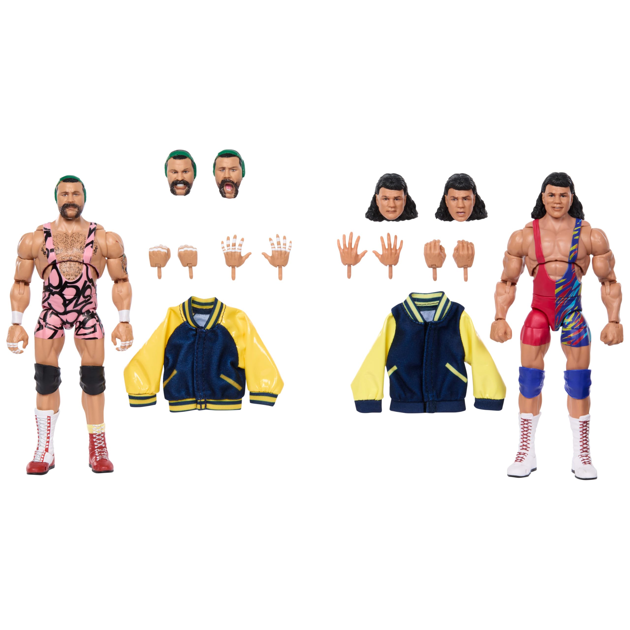 Amazon.com: ​Mattel WWE Steiner Brothers Action Figure 2-Pack with