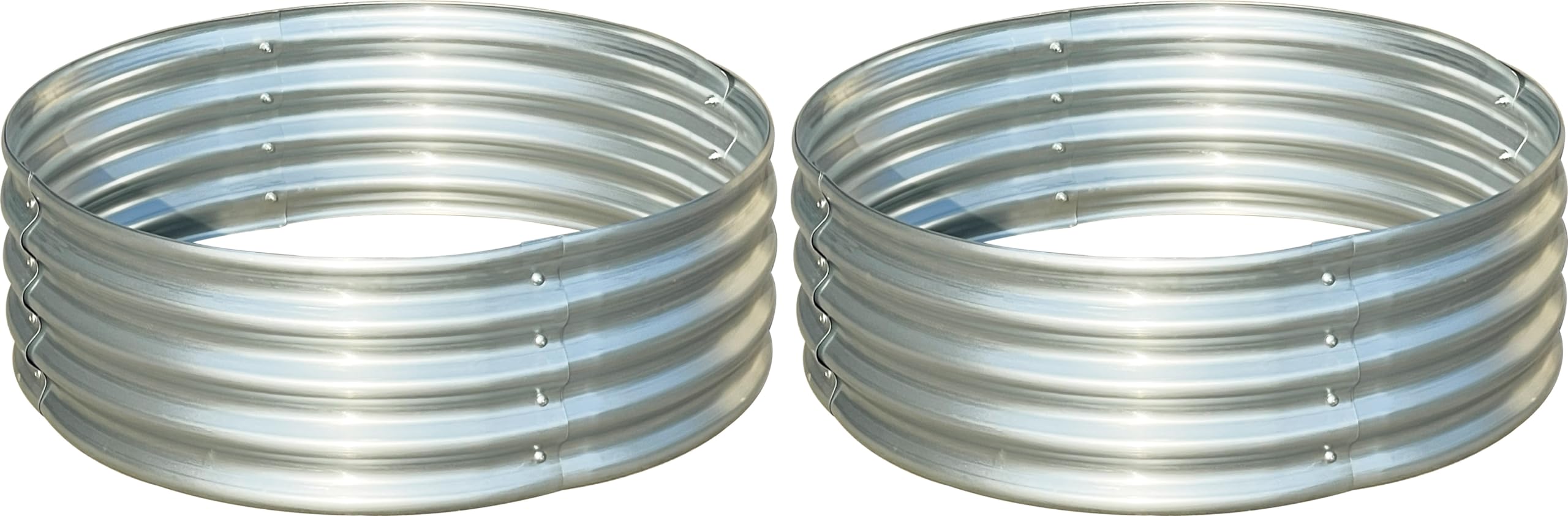 Round Raised Garden Beds - 2 Pack -1