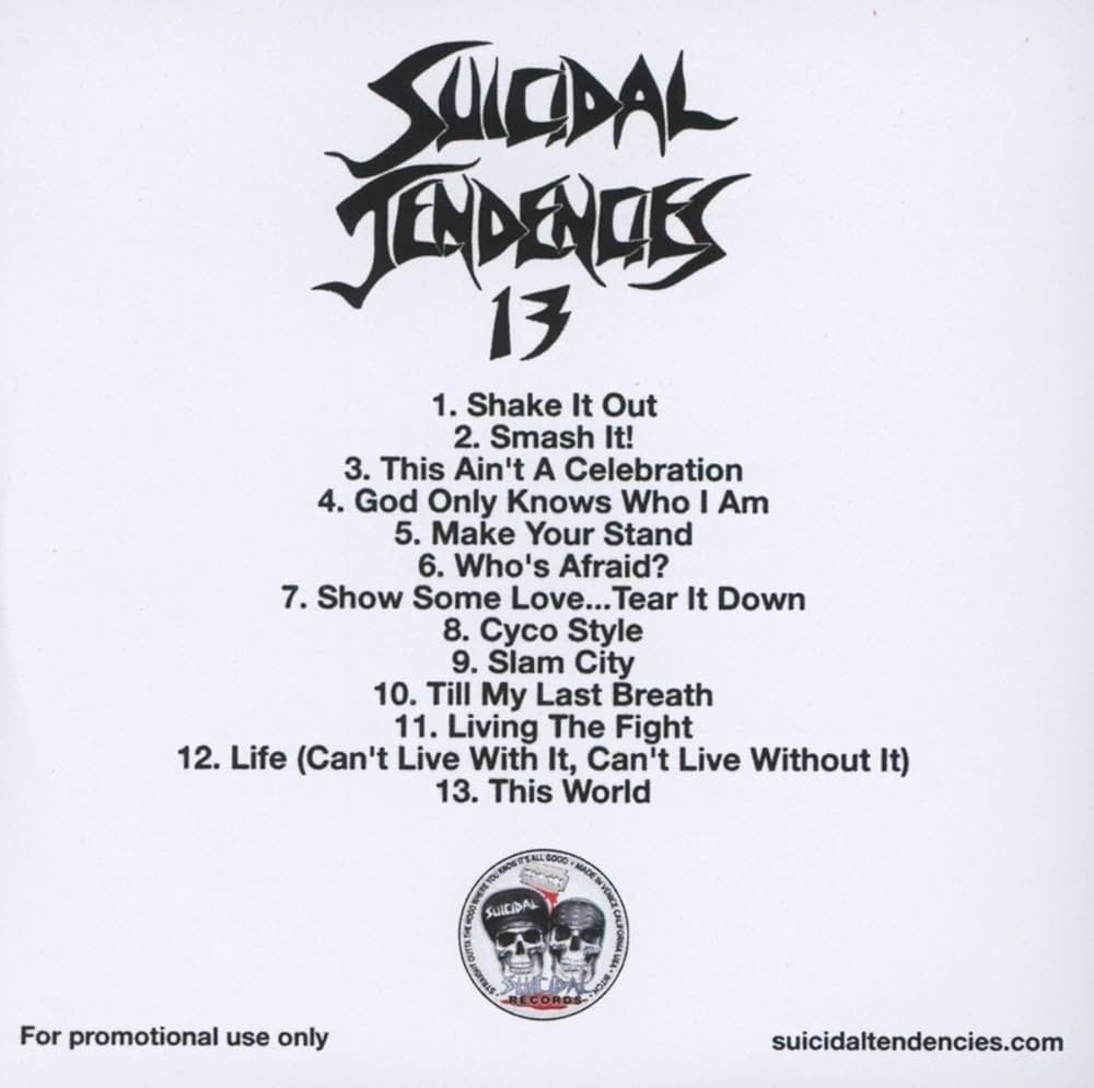 Suicidal Tendencies CD コレクション Collection (Suicidal Tendencies album) - Wikipedia