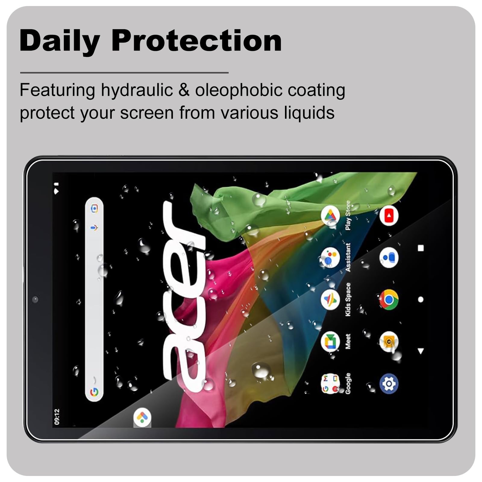 For Acer Iconia Tab M10 10.1 HD Tablet Tempered Glass Clear Screen Protector For ACER ICONIA TabM10 Full Cover Protective Film - 7