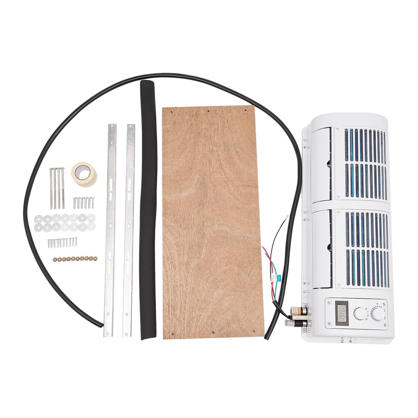 Aria condizionata mobile, 12 V, condizionatore d'aria + LCD per roulotte, camper, campeggio, barca, bus, camper