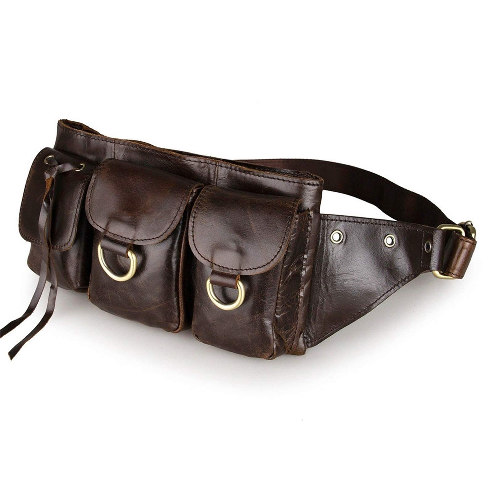 Marsupi Running Unisex, Confezione Marsupio pacchetto di Fanny Hip cinghia regolabile uomo Bum Sling Bag petto Borsa for Workout Viaggi escursionismo Jogging Outdoor Sports Marsupi Viaggio Regolabile