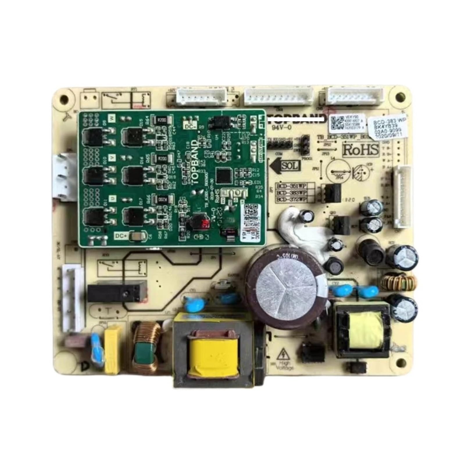 Control Board BCD-383WP BK4YB39 BK4YB56，Compatible For Konka，Refrigerator Circuit PCB Fridge Motehrboard Freezer Spare Parts(BK4YB39)