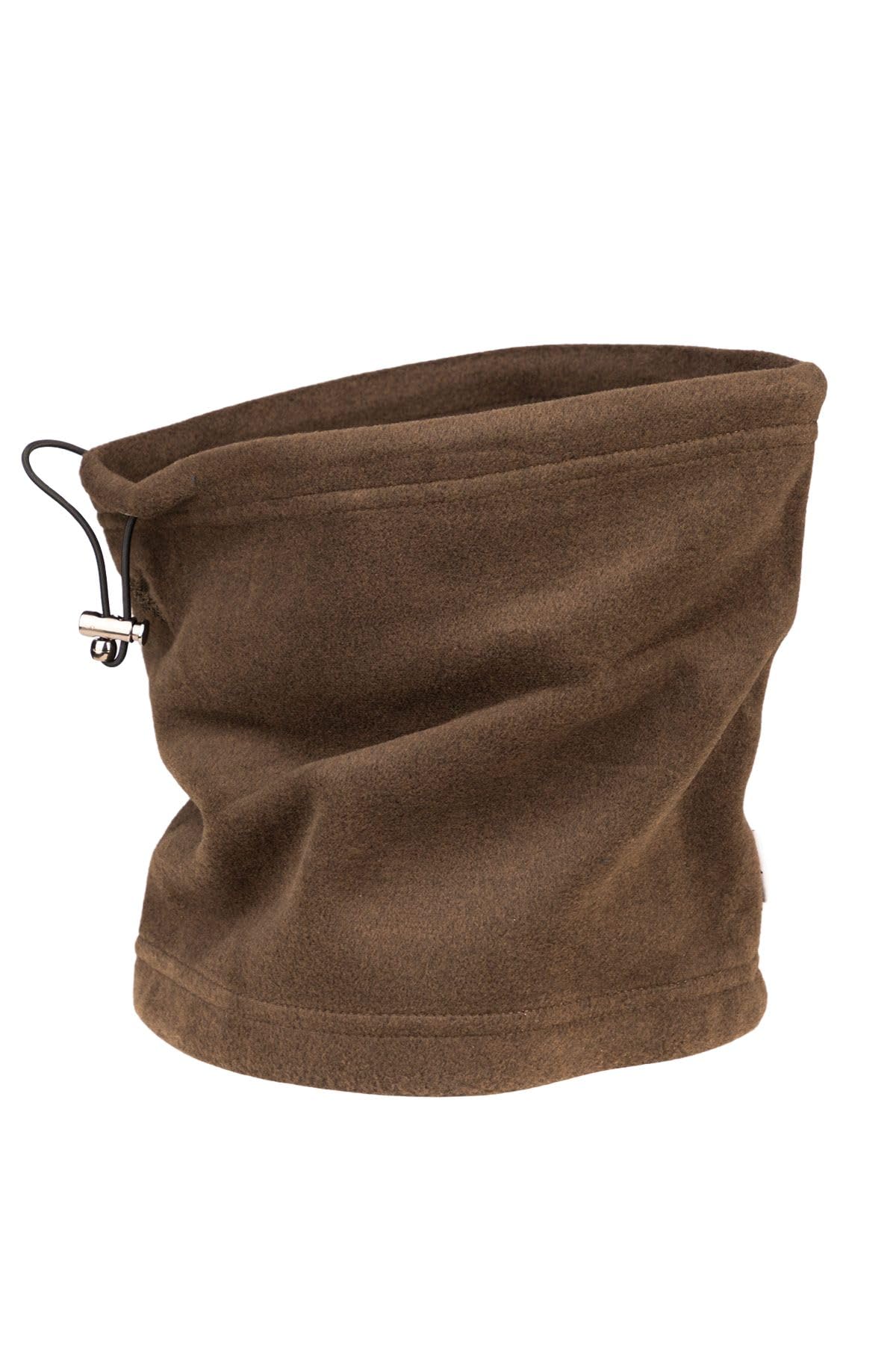 Rydale Fleece Neck Gaiter Unisex Winter Neck Warmer Snood Scarf Mens Ladies Gaiters Stretch (Bark)