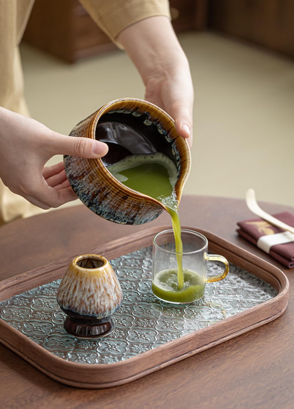 風炉 道安 茶道具 火入れ具 釜 五徳 お茶 2025年最新】Yahoo