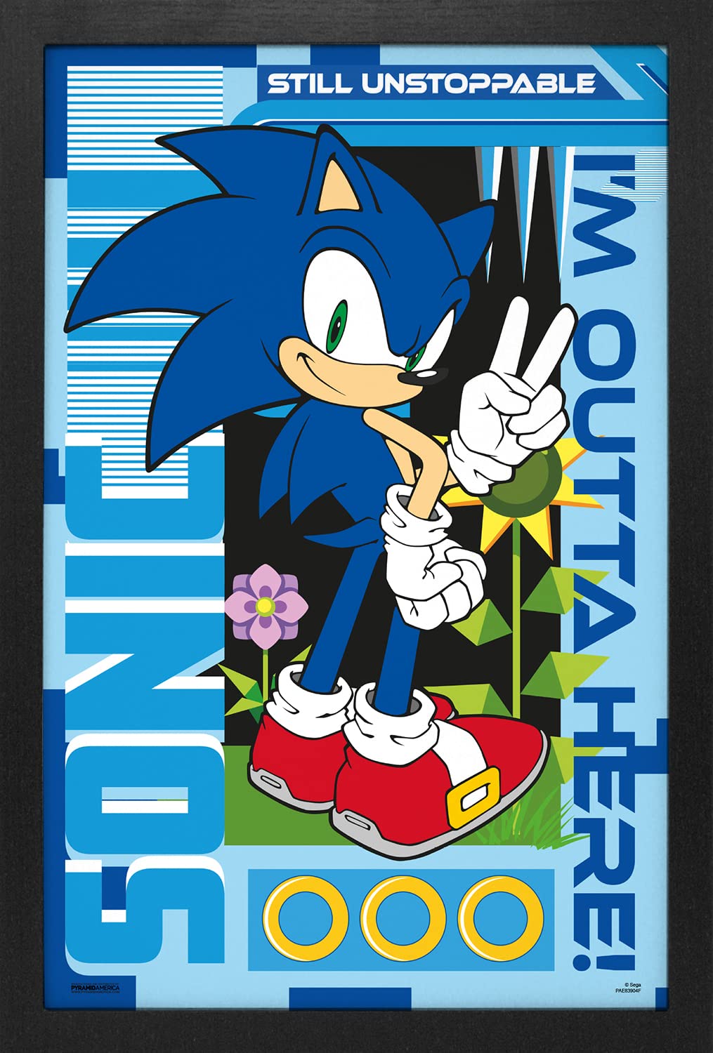 Amazon.com: Pyramid America - Sonic – Sonic The Hedgehog - Sonic I'm ...