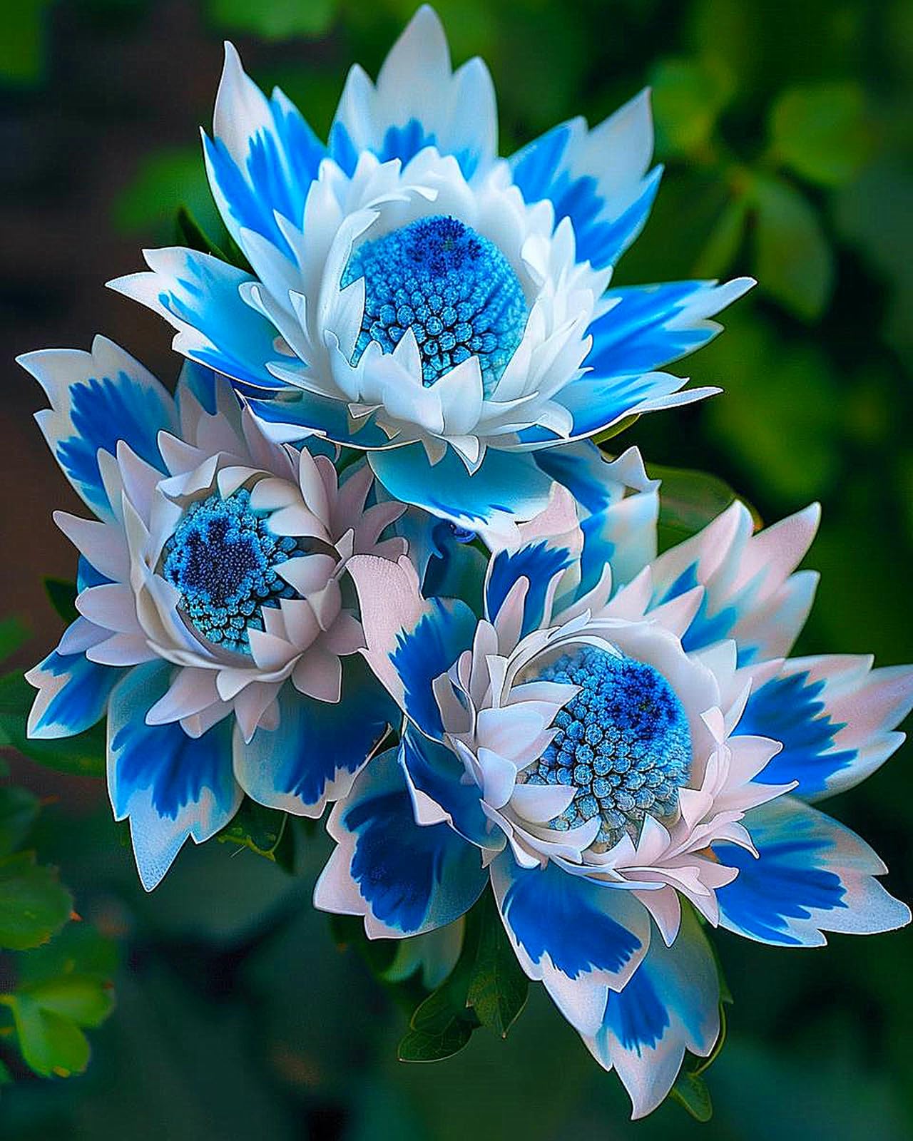Dahlia for Planting,Excellent Display,Organic and Natural, Mix Greening Flower-2bulbs-H