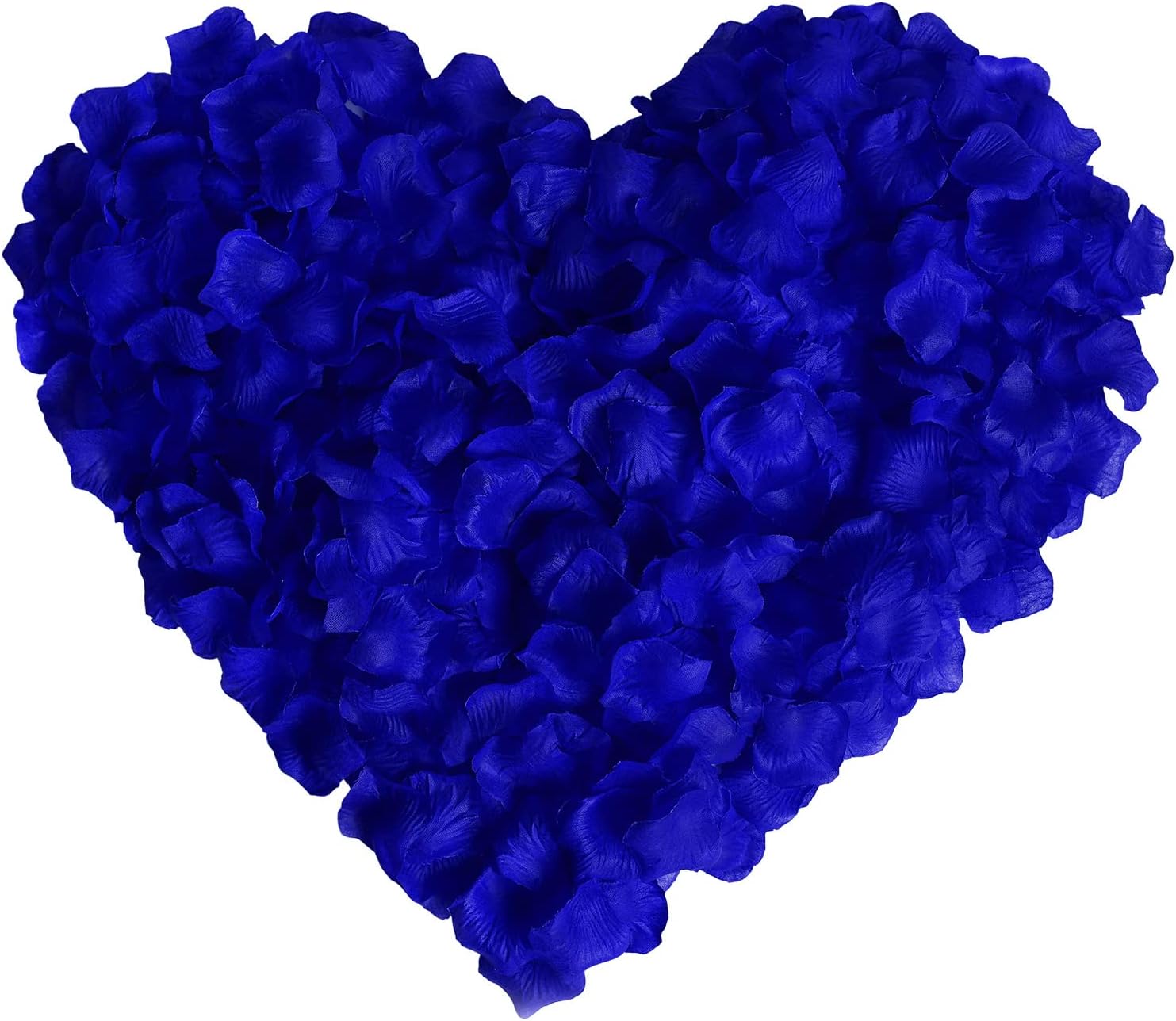 Henzxi 1000 Pcs Rose Petals, Artificial Flower Petals, for Romantic Night, Wedding, Event, Party, Valentine Decor (1000 Pcs, Aroyal Blue)