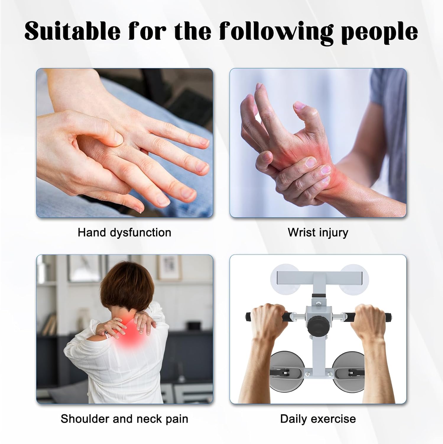 Arm Bike for Rehabilitation Exercise Equipment Suitable for Seniors and Stroke Patients, Designed for Arm and Shoulder, Adjustable Resistance, Lever Arm Direction and Length, Home Use