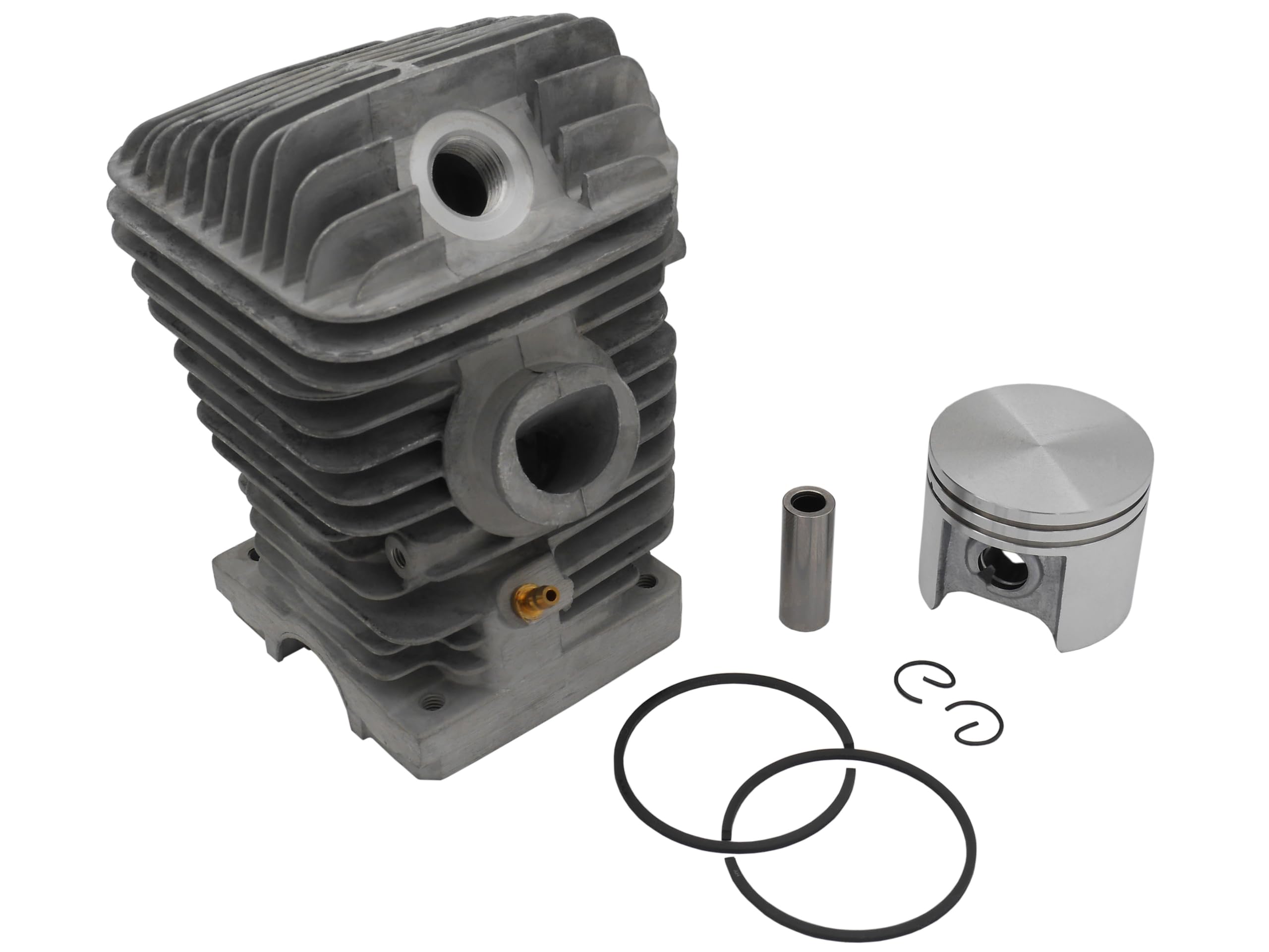 Sägenspezi Zylinder Kolben Set passend für Stihl 023 MS230 MS 230 42,5mm (neueste Version) inkl. Dichtsatz und Kurbelwellenlager