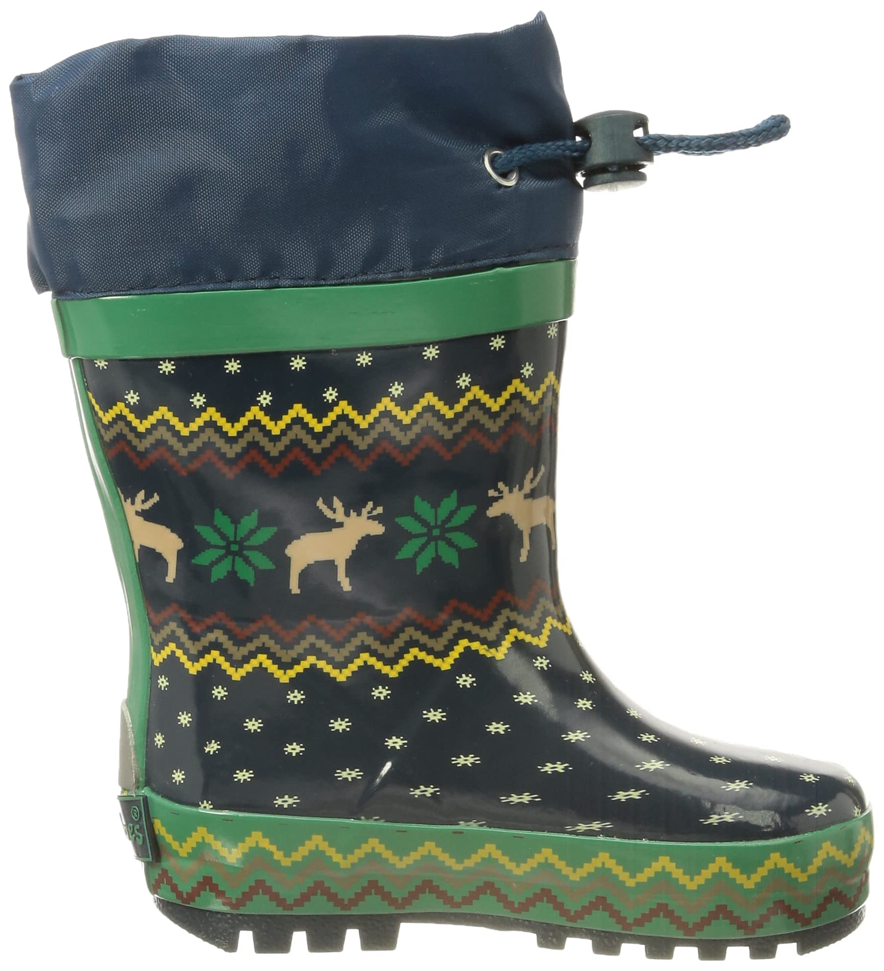 Playshoes Unisex Kinder Gummistiefel Gefüttert Regenstiefel