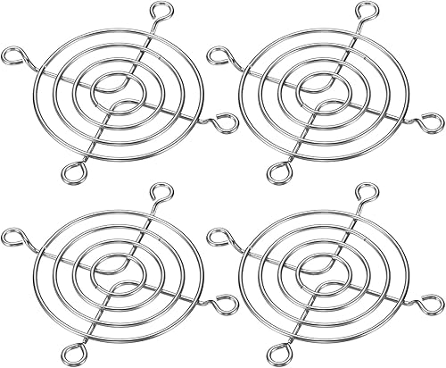 Vista 16 de PATIKIL Parrilla de dedo de ventilador de 1.575 pulgadas, paquete de 8 protectores de parrilla de acero inoxidable 304 para ventiladores de 1.57 x