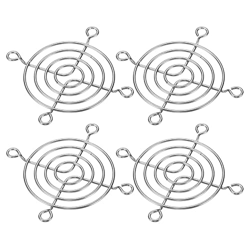 Vista 9 de PATIKIL Parrilla de dedo de ventilador de 1.575 pulgadas, paquete de 4 protectores de parrilla de acero inoxidable 304 para ventiladores de 1.57 x