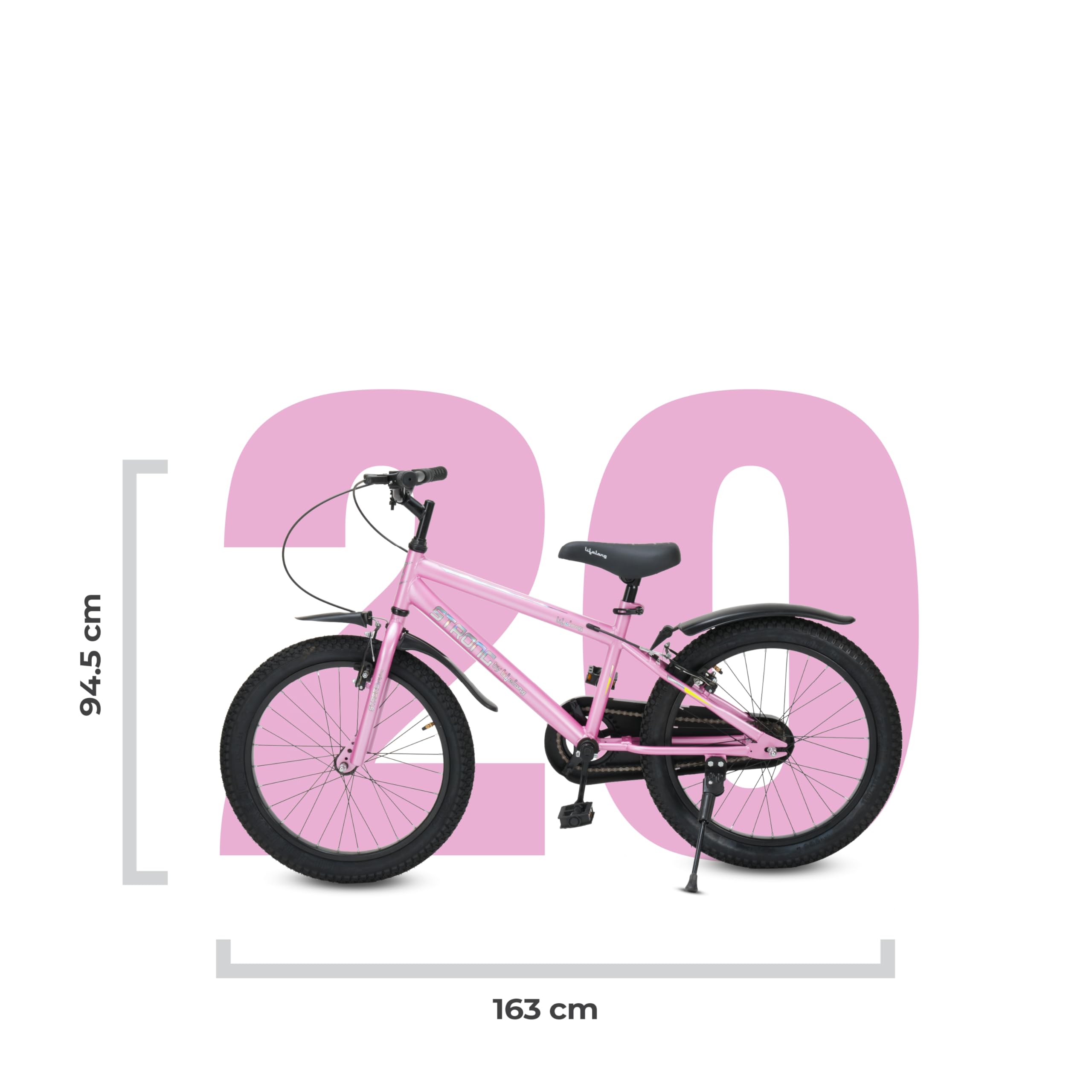 Lifelong Strong 20T Kids bicycle - Pink