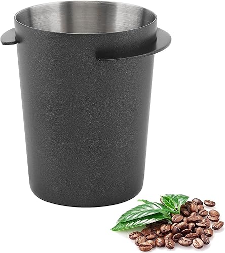 Taza dosificadora de café de 2.126 in, taza dosificadora de café espresso de acero inoxidable, accesorios para máquina de café expreso, parte del