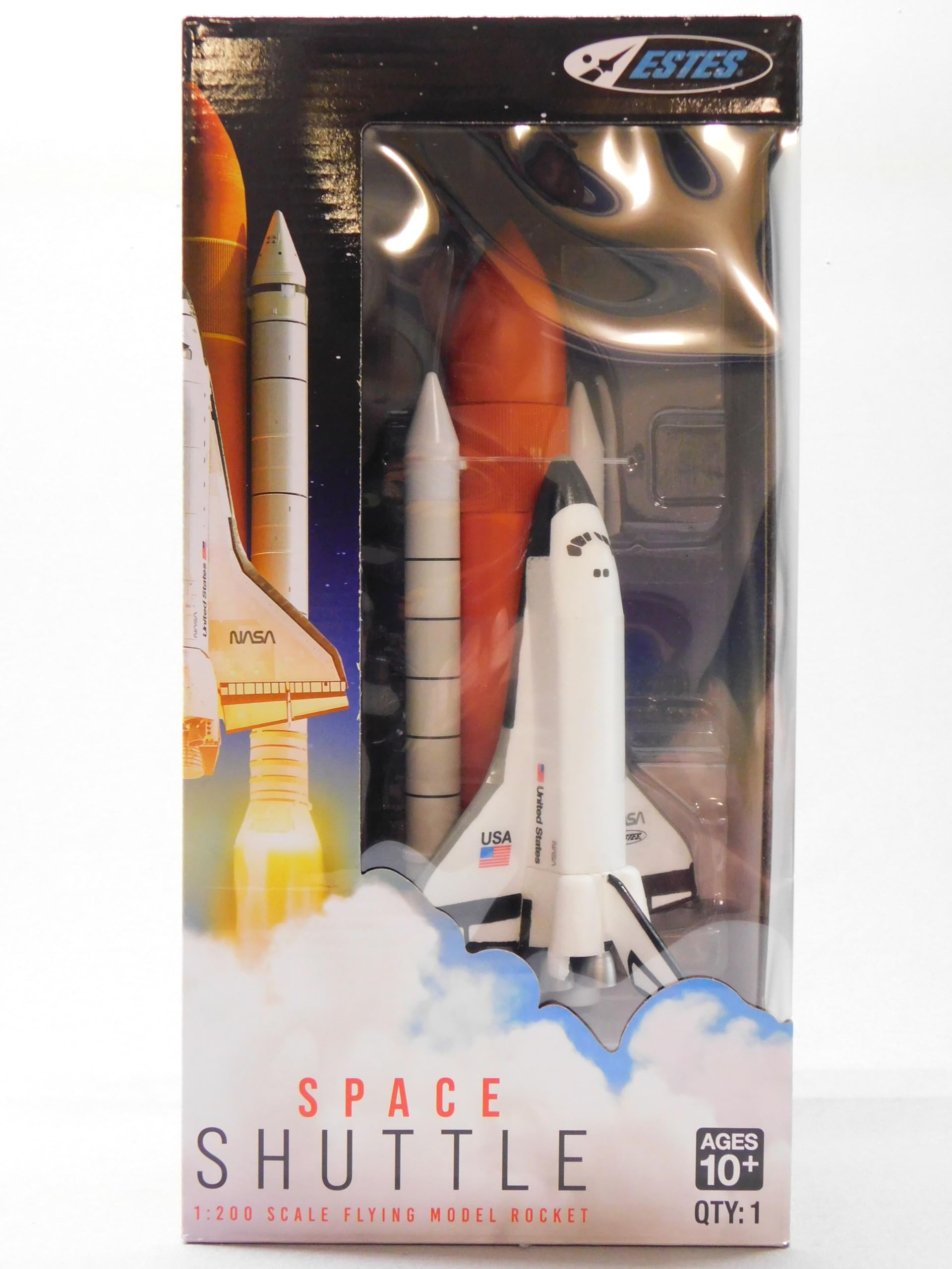 Estes 009991 Space Shuttle Model Rocket - Launch Up to 600 ft - Replica Rocket for Kids, Teens, & Adults - No Assembly Required - Launch Pad & Engine Sold Separately