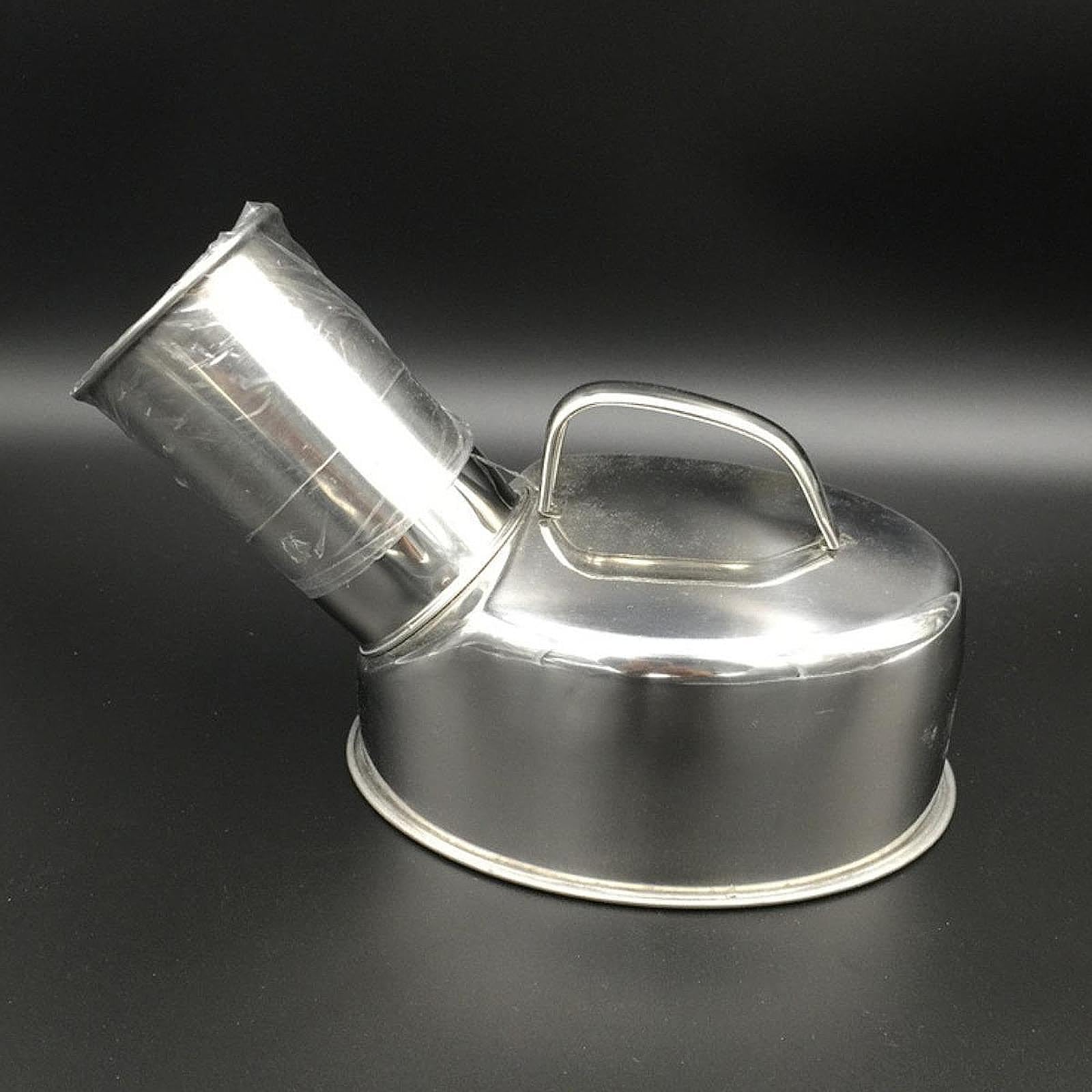 Urinal Aus Edelstahl für Männer, Ideal für Lange Autofahrten