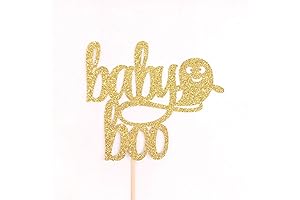 Adorable Baby Boo Cake Topper for Halloween Festivities