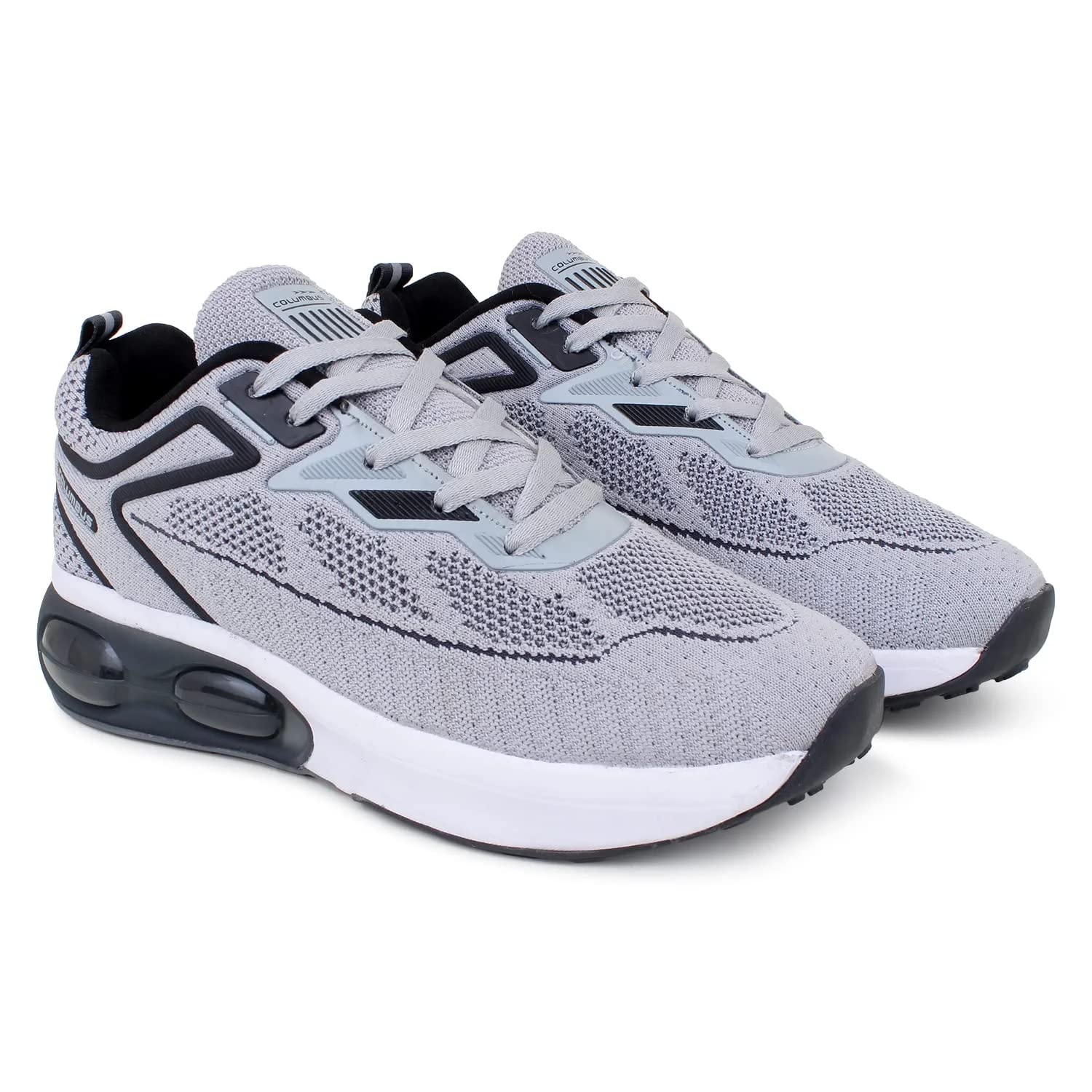 Columbus/FIRE_L.Grey-Black/-Sports Shoes Men