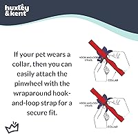 Vista 3 de Huxley & Kent Molinete para mascotas Maíz caramelo (pequeño) Accesorio de collar de Halloween para perros/gatos Accesorio de collar de lazo