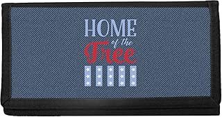 American Quotes Canvas Checkbook Cover (Personalized)