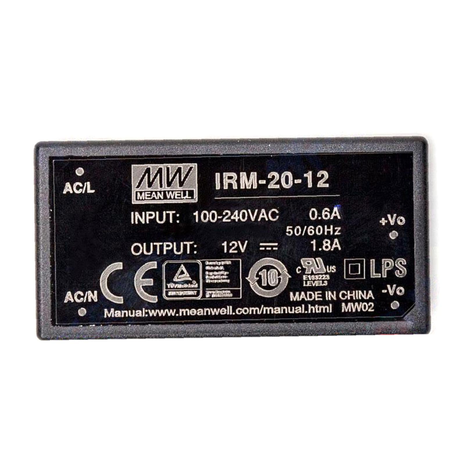 Industrial Open Frame 21.6W 12V 1.8A IRM-20-12 AC-DC SMPS IRM-20 Series Switching Power Supply