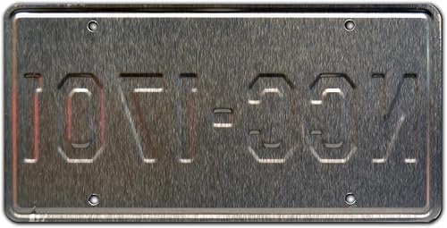 Miniatura 2 de USS Enterprise | NCC-1701 | Placa de matrícula estampada de metal