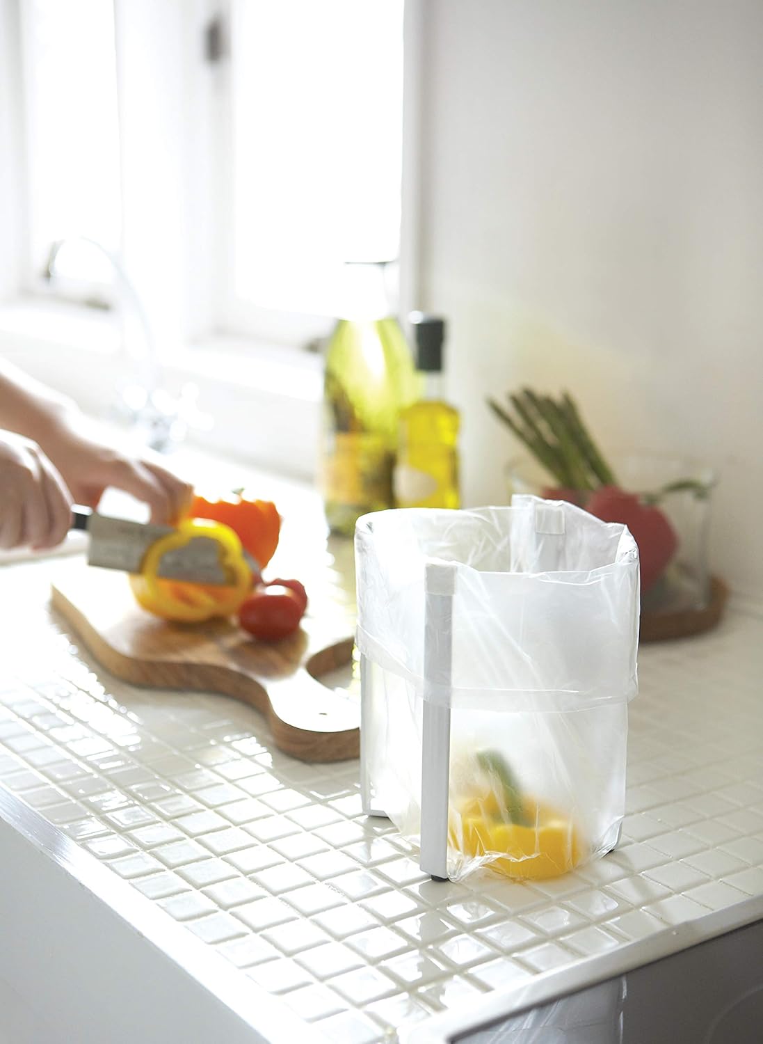 Poly Bag Eco Holder Tower 6787 used as a cup dryer