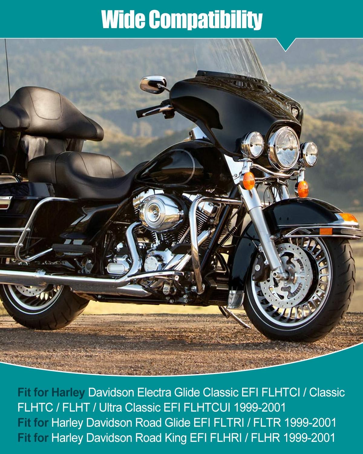 Ignition Coil Replace 31639-99 Compatible with Harley Davidson Electra Glide Road Glide Road King 1999-2001