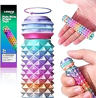 Vista 11 de Juguetes Fidget para Adultos Estimulación del Dolor: Agarre Giratorio con Púas para Estimulación del Dolor - Juguetes Antiestrés para TDAH Autismo