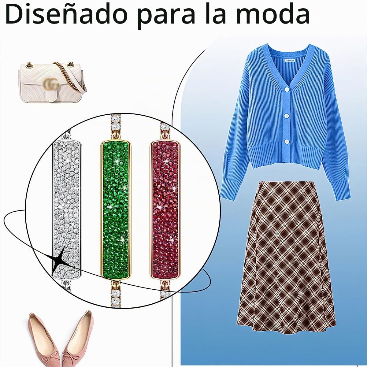 findtime Pulsera inteligente de diamantes elegante para mujer, pulsera de salud, monitor de frecuencia cardíaca, monitor de sueño, contador de pasos, podómetro, impermeable, rastreador de actividad a