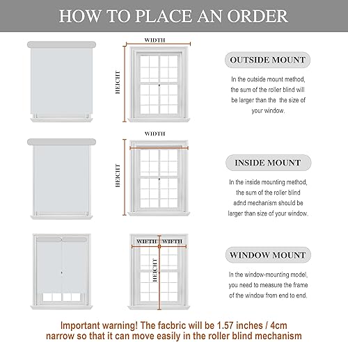 Vista 27 de NICETOWN Cortinas opacas cortas negras para puerta francesa, puerta lateral, cortinas portátiles ajustables con aislamiento térmico para cocina Negro