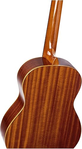 Miniatura 110 de Serie Familiar Guitarra Clásica de Nylon Tamaño 1/4 con Bolsa Tapa de cedro - Natural - Satén