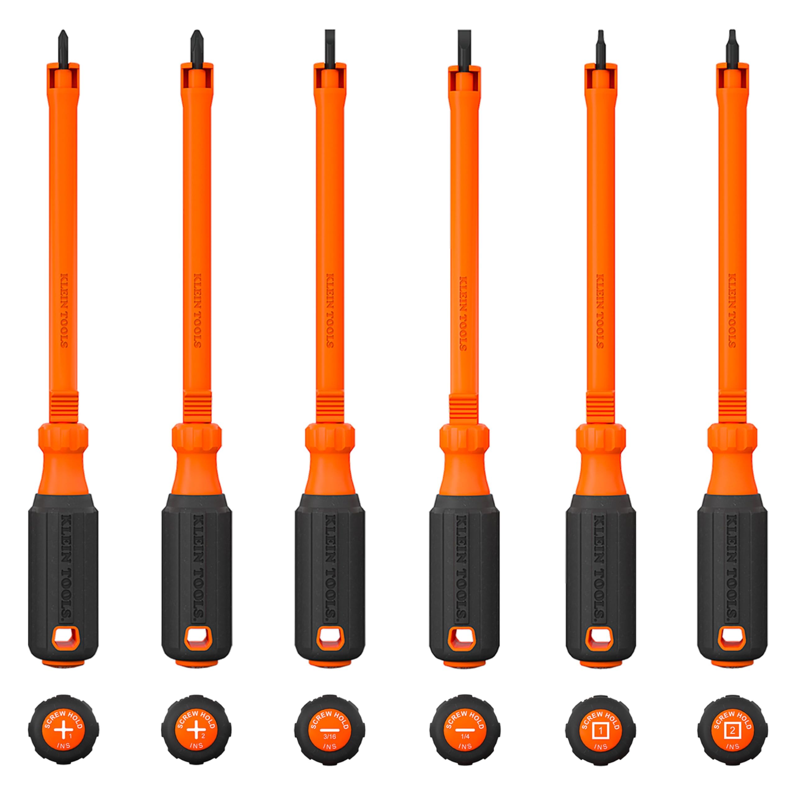Klein Tools Insulated Screwdriver Set - Made in USA -11 Klein Tools Insulated Screwdriver Set - Made in USA -11