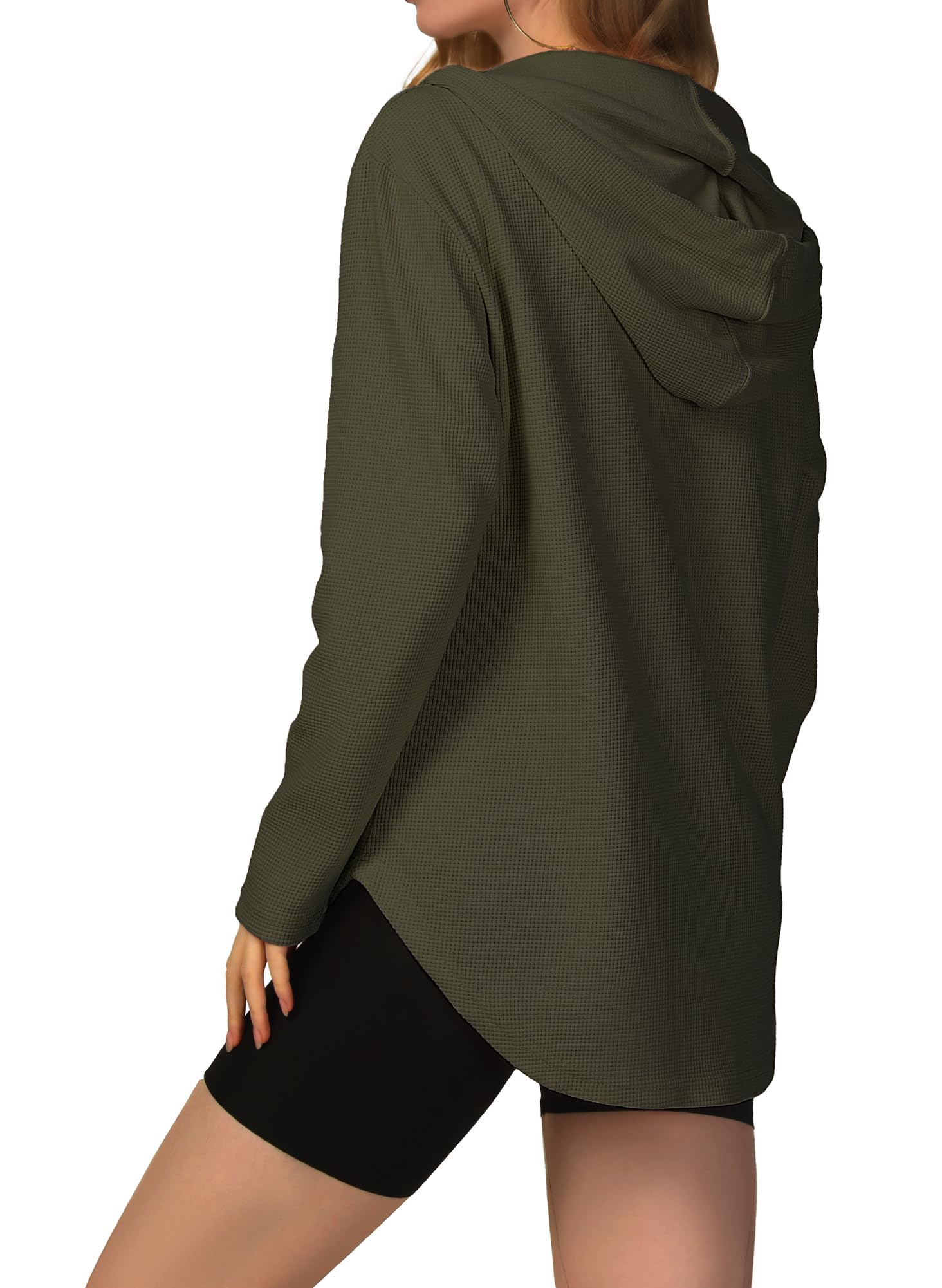 Tanmolo Sudadera con Capucha para Mujer de algodón con Mangas largas