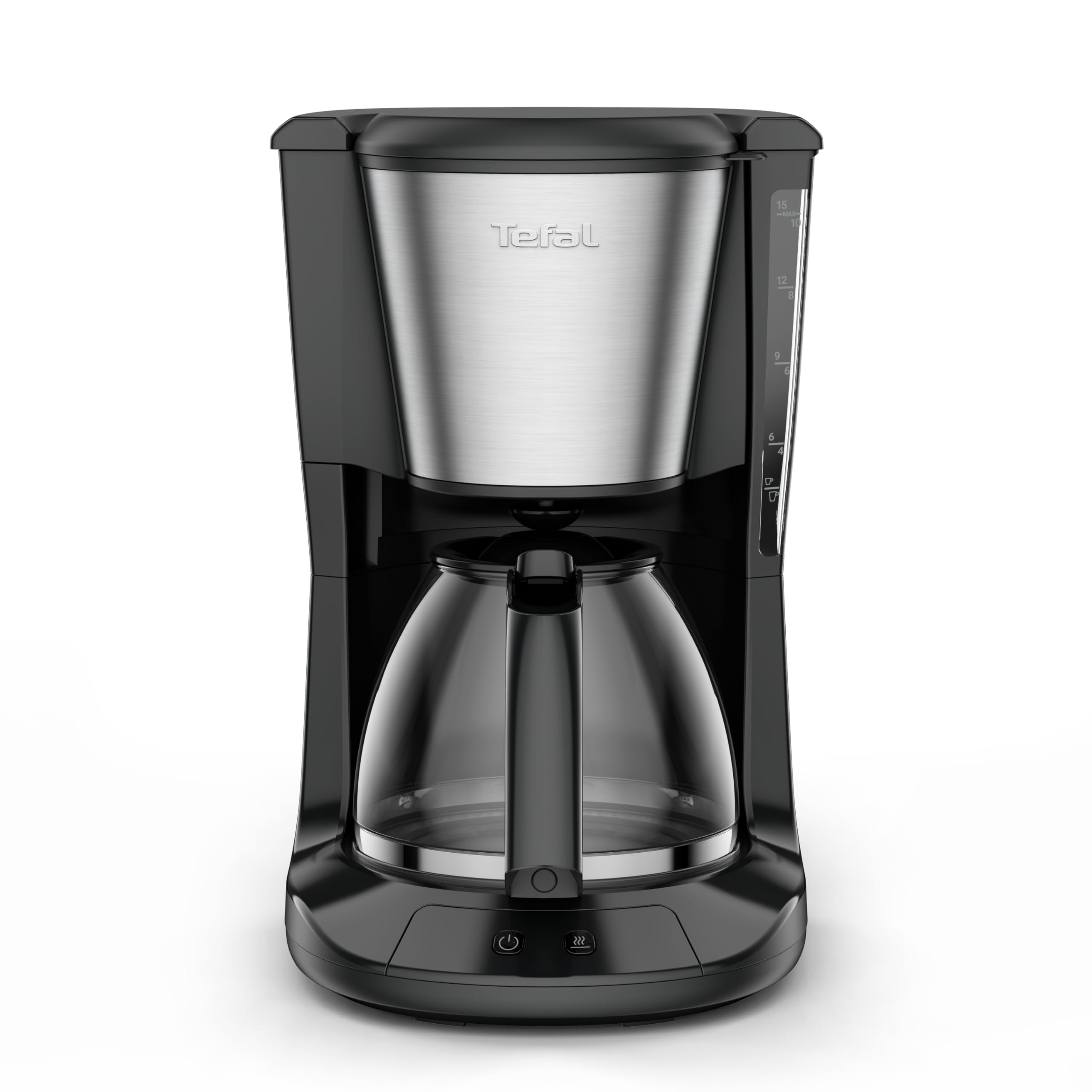 Tefal Subito, ekspres do kawy, opcjonalna funkcja utrzymywania ciepła, filtr permanentny wielokrotnego użytku, nowoczesny design, CM5S1DE0