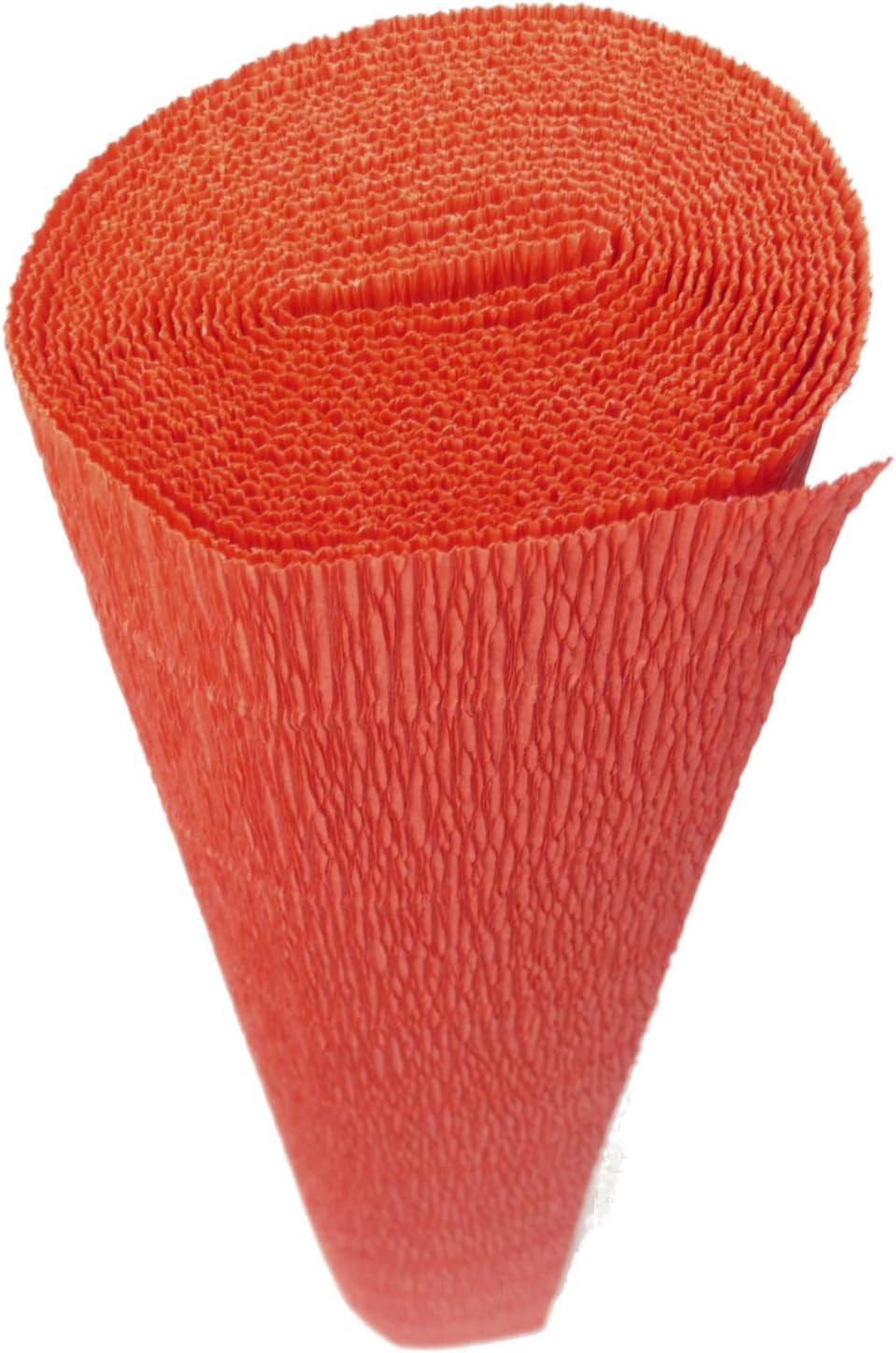 Premium Italian Crepe Paper Roll Heavy-Weight 180 Gram - 580 Bright Red