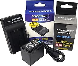 str VW-VBT380-K VW-VBT380 Replacement Battery & Charger VW-BC10-K Panasonic HC-V550M HC-V720M HC-V750M HC-VX980M HC-W570M HC-W580M HC-V360M HC-V480M HC-W580M 5M HC-WX 990M HC-WXF990M HC-WX995M