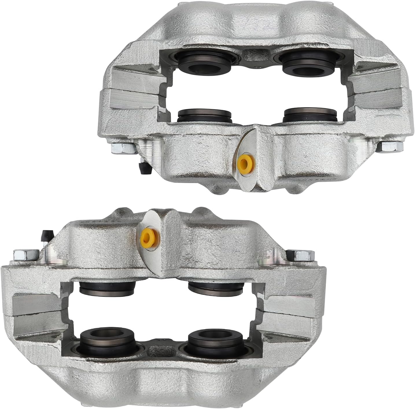 IRONTEK 184455 184456 Front Disc Brake Caliper for 1967-68 for Buick Skylark Sportwagon, 1968 GS 350 400, 1967-68 for Oldsmobile 442 Cutlass F85 Vista Cruiser, for Pontiac Firebird GTO LeMans Tempest
