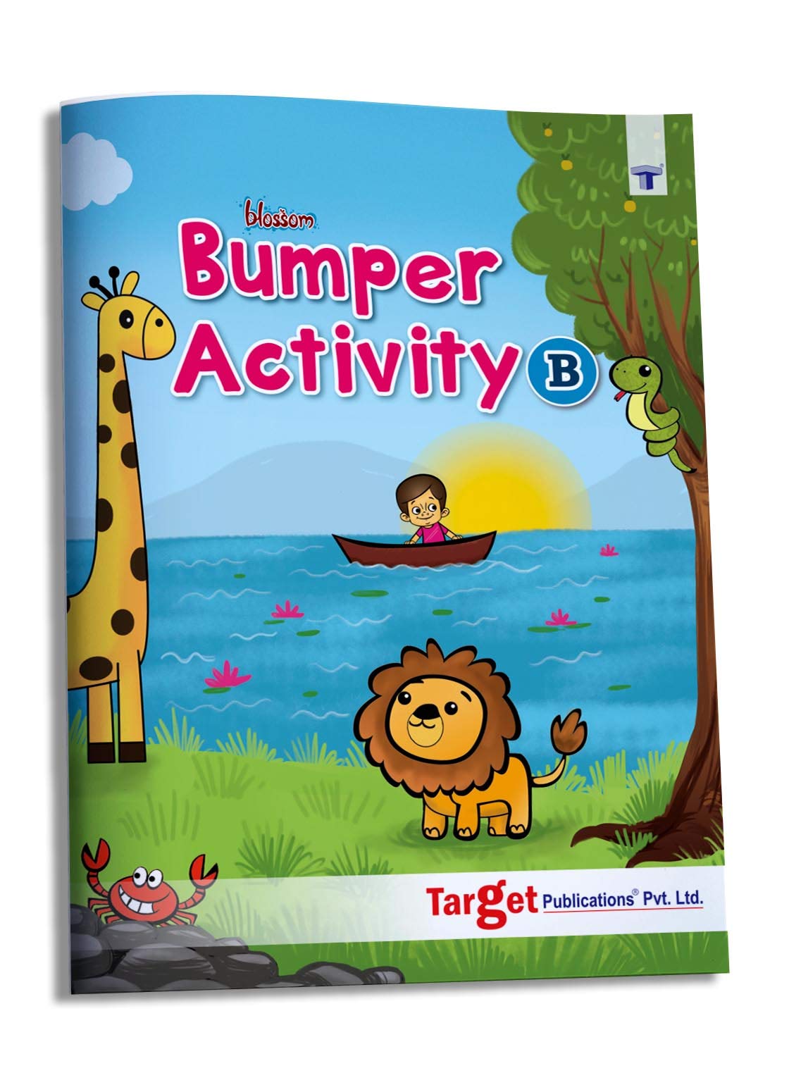 Blossom Bumper Activity Book For Kids In English|4 To 5 Year Old Children|Part B|55 Fun Activities Like Rhyming Words, Word Formation, Join The Dots, Reading Time And Calendar