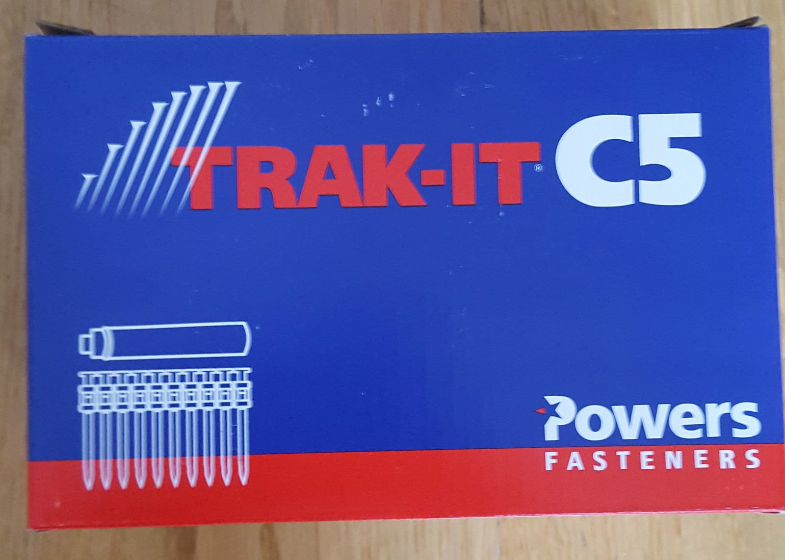 Powers C5-35 mm Clavo a gas, Würth DIGA CS-2, DeWalt, Powers C5, maxGS73 + cartucho de gas
