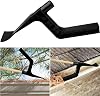 Gutter Cleaning Tool Roof Gutter Cleaner Spoon and Scoop Cleaning Scraper Tool for Garden Leaves Ditch Villas Townhouses