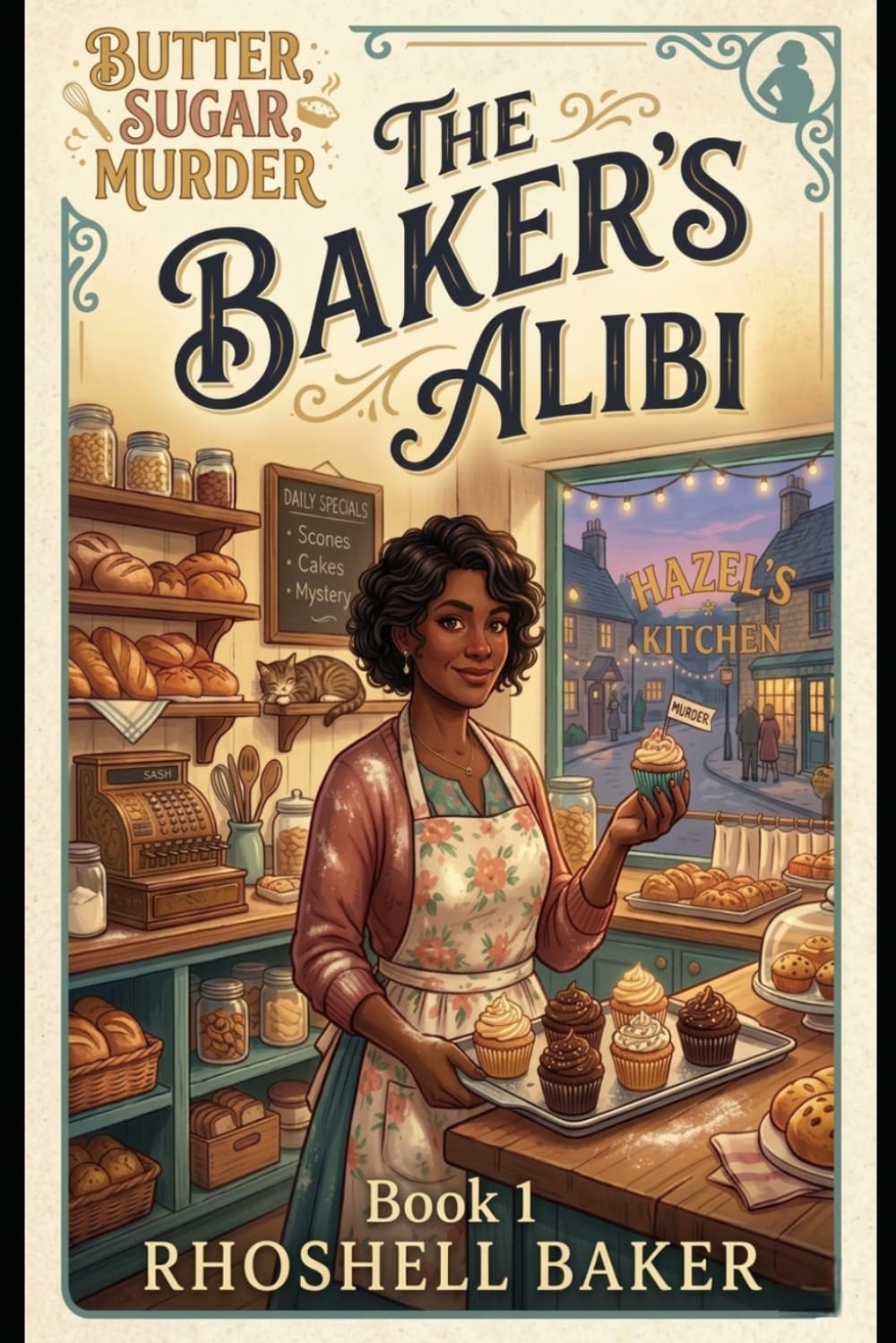 The Baker's Alibi: A Small-Town Cozy Mystery with Bite (Butter, Sugar, Murder)